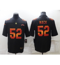 Men's Los Angeles Chargers #52 Khalil Mack Black Fashion Limited Stitched Jersey