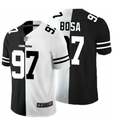 Nike Chargers 97 Joey Bosa Black And White Split Vapor Untouchable Limited Jersey