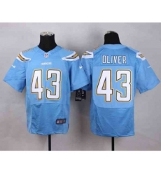 nike nfl jerseys san diego chargers 43 oliver lt.blue[Elite][oliver]