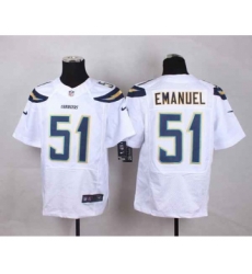 nike nfl jerseys san diego chargers 51 emanuel white[Elite][emanuel]