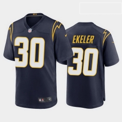 Women Nike Los Angels Chargers 30 Austin Ekeler Navy blue Vapor Limited Jersey