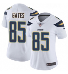 Womens Nike Los Angeles Chargers 85 Antonio Gates Elite White NFL Jersey