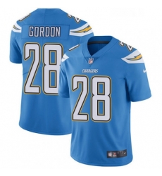 Youth Nike Los Angeles Chargers 28 Melvin Gordon Electric Blue Alternate Vapor Untouchable Limited Player NFL Jersey