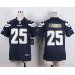 nike youth nfl jerseys san diego chargers 25 goroon blue[nike]