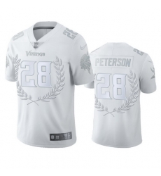 Minnesota Vikings 28 Adrian Peterson Men 27 Nike Platinum NFL MVP Limited Edition Jersey