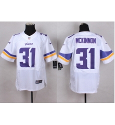 New Minnesota Vikings#31 Mckinnon whtie elite jersey