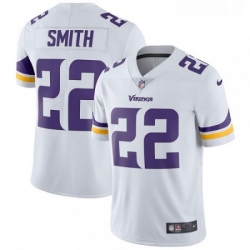 Youth Nike Minnesota Vikings 22 Harrison Smith White Vapor Untouchable Limited Player NFL Jersey