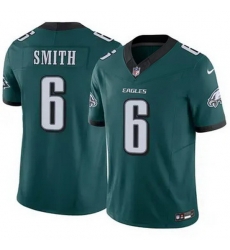 Men Philadelphia Eagles DeVonta Smith #6 Green F U S E Stitched NFL Jersey