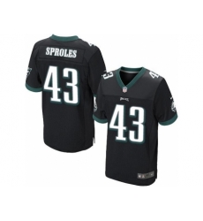 Nike Philadelphia Eagles 43 Darren Sproles Black Elite NFL Jersey