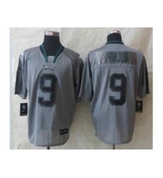 Nike philadelphia eagles 9 Nick Foles grey Elite lights out NFL Jersey