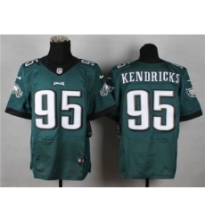 Nike philadelphia eagles 95 Mychal Kendricks green Elite NFL Jersey