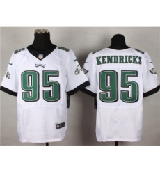 Nike philadelphia eagles 95 Mychal Kendricks white Elite NFL Jersey