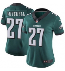 Women Philadelphia Eagles Quinyon Mitchell #27 Green F U S E Stitched NFL Jersey