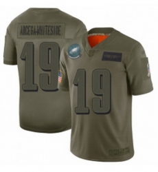 Womens Philadelphia Eagles 19 JJ Arcega Whiteside Limited Camo 2019 Salute to Service Football Jersey