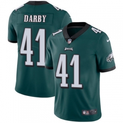 Nike Eagles #41 Ronald Darby Midnight Green Team Color Youth Stitched NFL Vapor Untouchable Limited Jersey