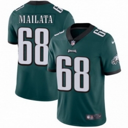 Youth Nike Eagles 68 Jordan Mailata Green Vapor Untouchable Limited Jersey