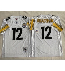 Men Pittsburgh Steelers 26 Rod Woodson Black Stitched Football Jersey