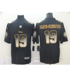 Nike Steelers 19 JuJu Smith Schuster Black Arch Smoke Vapor Untouchable Limited Jersey