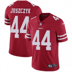 Men Nike San Francisco 49ers Kyle Juszczyk 44 Red Vapor Untouchable Limited NFL Jersey