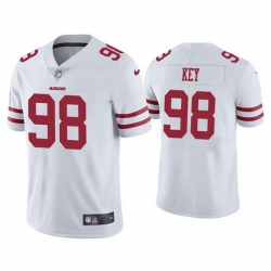 Men San Francisco 49ers 98 Arden Key White Vapor Limited Jersey