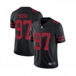 Mens San Francisco 49ers 97 Nick Bosa Black Vapor Untouchable Limited Player Football Jersey