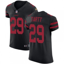 Nike 49ers #29 Jaquiski Tartt Black Alternate Mens Stitched NFL Vapor Untouchable Elite Jersey