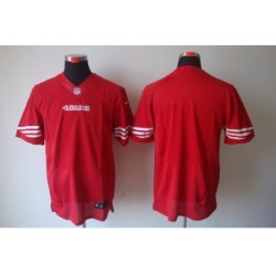 Nike San Francisco 49ers Blank Red Elite NFL Jersey