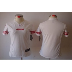 Women Nike San Francisco 49ers Blank White Color[NIKE LIMITED Jersey]