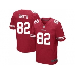 Youth Nike San Francisco 49ers 82 Torrey Smith Red NFL Jersey