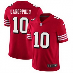 Youth Nike San Francisco 49ers Jimmy Garoppolo 10 Red Rush NFL Jersey