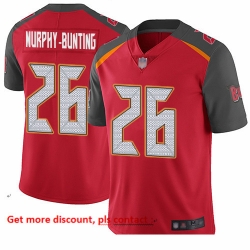 Buccaneers 26 Sean Murphy Bunting Red Team Color Men Stitched Football Vapor Untouchable Limited Jersey