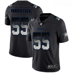 Cowboys 55 Leighton Vander Esch Black Men Stitched Football Vapor Untouchable Limited Smoke Fashion Jersey