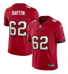 Men Tampa Bay Buccaneers 62 Graham Barton Red 2024 Draft Vapor Limited Stitched Jersey