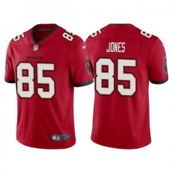 Men Tampa Bay Buccaneers 85 Julio Jones Red Vapor Untouchable Limited Stitched Jersey