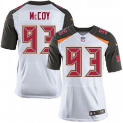 Mens Nike Tampa Bay Buccaneers 93 Gerald McCoy Elite White NFL Jersey