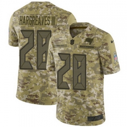 Nike Buccaneers #28 Vernon Hargreaves III Camo Mens Stitched NFL Limited 2018 Salute To Service Jersey