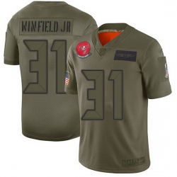 Nike Buccaneers 31 Antoine Winfield Jr  Camo Men Stitched NFL Limited 2019 Salute To Service Jersey