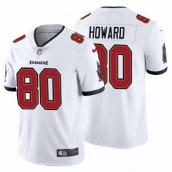 Women Nike Tampa Bay Buccaneers 80 O J Howard White Vapor Limited Football Jersey