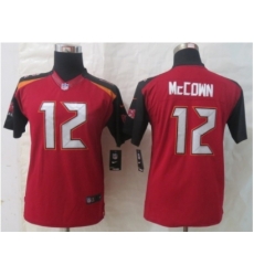 Nike Youth Tampa Bay Buccaneers #12 McCown Red Jerseys(2014 New)