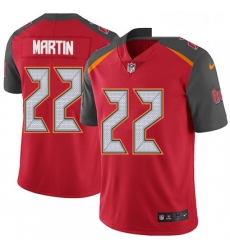 Youth Nike Tampa Bay Buccaneers 22 Doug Martin Elite Red Team Color NFL Jersey