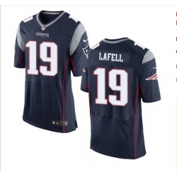 Nike New England Patriots #19 Brandon LaFell Navy Blue Team Color Men 27s Stitched NFL New Elite Jersey