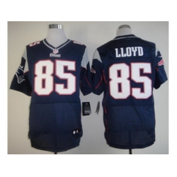 Nike New England Patriots 85 Brandon Lloyd Blue Elite NFL Jersey