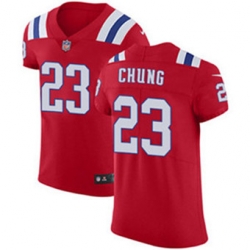 Nike Patriots #23 Patrick Chung Red Alternate Mens Stitched NFL Vapor Untouchable Elite Jersey