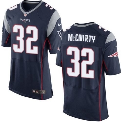 Nike Patriots #32 Devin McCourty Navy Blue Team Color Mens Stitched NFL New Elite Jersey