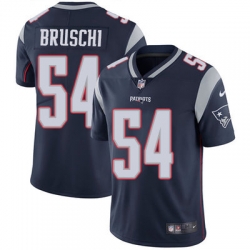 Nike Patriots #54 Tedy Bruschi Navy Blue Team Color Mens Stitched NFL Vapor Untouchable Limited Jersey