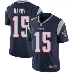 Patriots 15 N 27Keal Harry Navy Blue Team Color Men Stitched Football Vapor Untouchable Limited Jersey