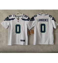 Men Seattle Seahawks  90 Demarcus Lawrence White 2026 F U S E Vapor Limited Stitched Football Jersey