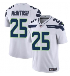 Youth Seattle Seahawks 25 Kenny McIntosh White Vapor Limited Stitched Football Jersey