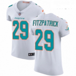 Mens Nike Miami Dolphins 29 Minkah Fitzpatrick White Vapor Untouchable Elite Player NFL Jersey