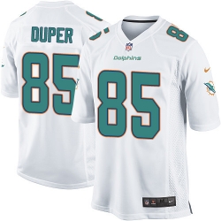 Mens Nike Miami Dolphins #85 Mark Duper Limited  White NFL Jersey